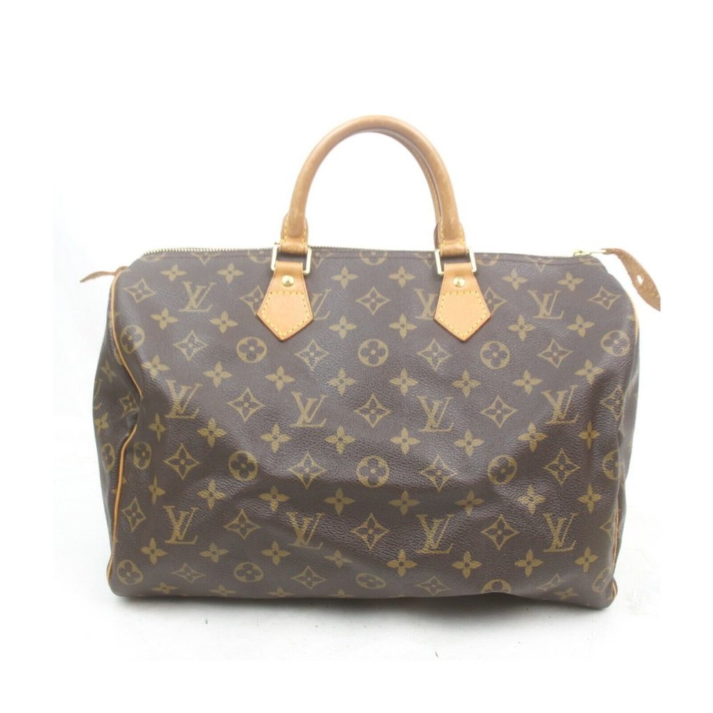 100% Authentic Louis Vuitton Speedy 35  Monogram Hand Bag